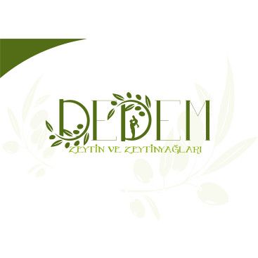 dedem zeytin ve zeytinyağlari için logo yarışmasına tasarımcı Chiwely tarafından sunulan  tasarım 