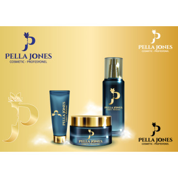 PELLA JONES KOZMETİK LOGOSUNU ARIYOR yarışmasına tasarımcı Ayşen Design tarafından sunulan  tasarım 