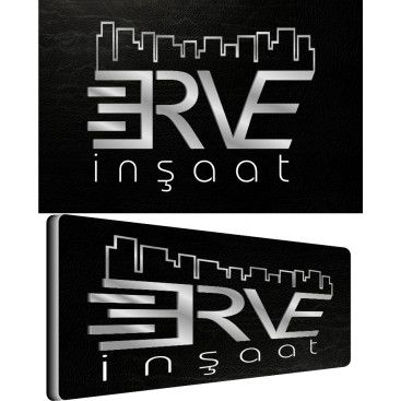 ERVE İnşaat İçin Logo+KurumsalKimlik yarışmasına tasarımcı AIAS tarafından sunulan  tasarım 
