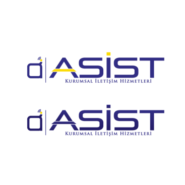 ASİST KURUMSAL İLETİŞİM İÇİN LOGO yarışmasına tasarımcı ermann tarafından sunulan  tasarım 