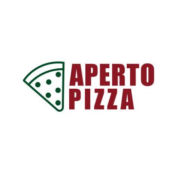 APERTO PİZZA LOGOSUNU ARIYOR yarışmasına tasarımcı Oznuurs tarafından sunulan  tasarım 