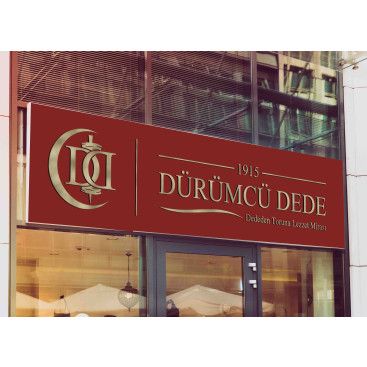 Sade ve klas bir tabela  yarışmasına tasarımcı A.Güler tarafından sunulan  tasarım 