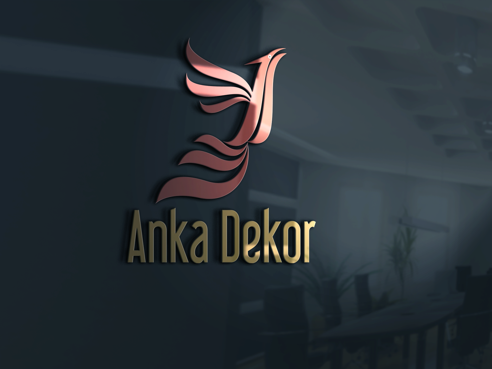 Tasarlayan T_A_R_K_A_N-Anka Dekor için Logo ve Kurumsal Kimlik 