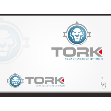 Otomotiv yedek parça logo tasarımı yarışmasına tasarımcı volkanKocaman tarafından sunulan  tasarım 