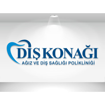DİŞ POLİKLİNİĞİ İÇİN LOGO yarışmasına tasarımcı Ersin Esra tarafından sunulan  tasarım 