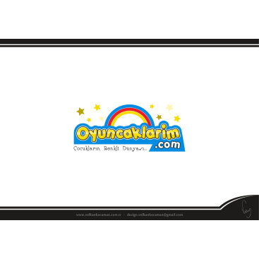 Oyuncak sitemize yeni logo tasarımı  yarışmasına tasarımcı volkanKocaman tarafından sunulan  tasarım 