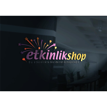 etkinlikshop.com logosunu arıyor yarışmasına tasarımcı RΛPİDO tarafından sunulan  tasarım 