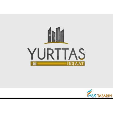 yurttaş inşaat logo tasarımı yarışmasına tasarımcı MSA® TASARIM tarafından sunulan  tasarım 