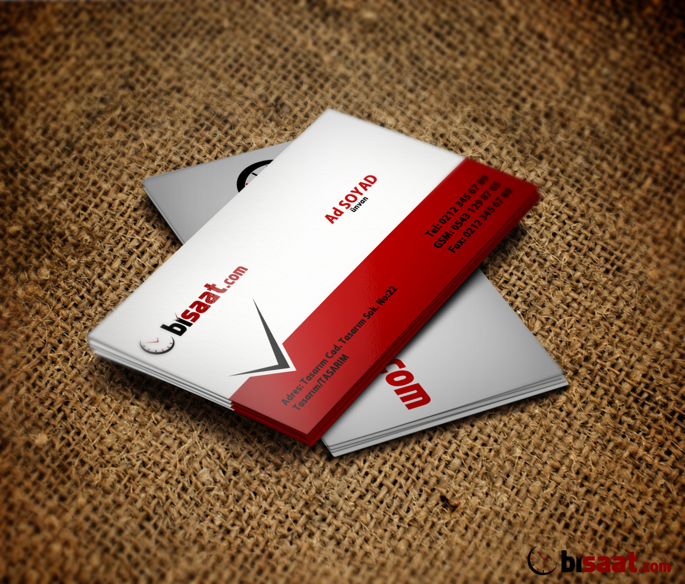 Tasarlayan BilalKoc-Bisaat.com İÇİN LOGO VE KURUMSAL KİMLİK.