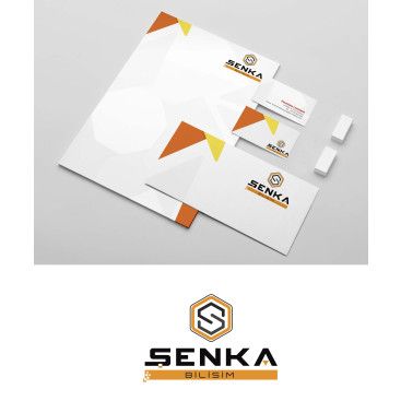 ŞENKA BİLİŞİM LOGOSUNU ARIYOR yarışmasına tasarımcı Pulseofmaggots tarafından sunulan  tasarım 