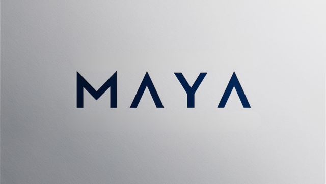 MAYA yazı karakteri ile bir inşaat proje