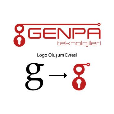 GENPA LOGOSUNU ARIYOR yarışmasına tasarımcı Chasso tarafından sunulan  tasarım 