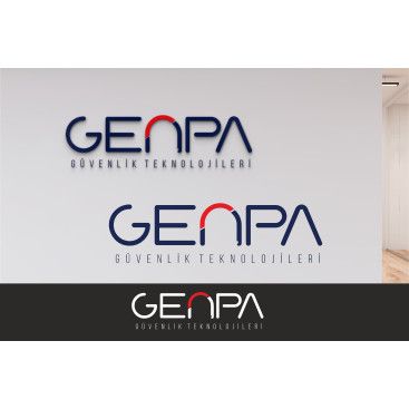 GENPA LOGOSUNU ARIYOR yarışmasına tasarımcı DNG tarafından sunulan  tasarım 