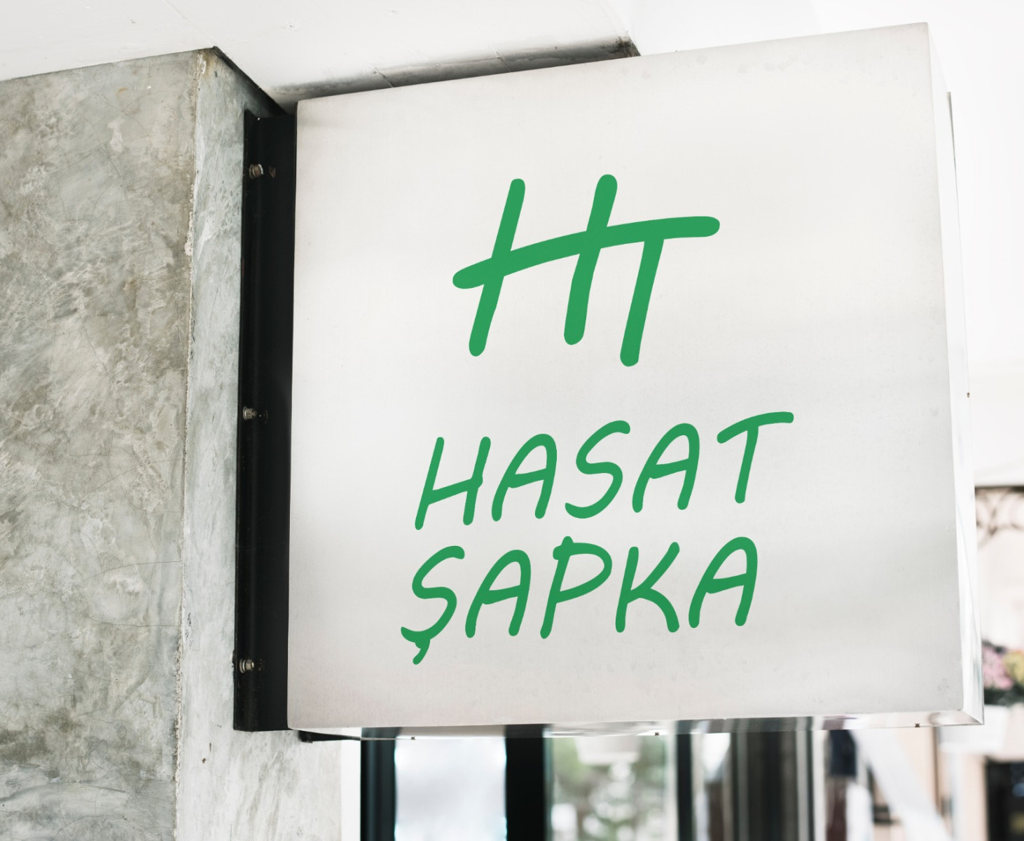 Tasarlayan sevinc atölyesi-Ht Hasat Şapka Logo çalışması