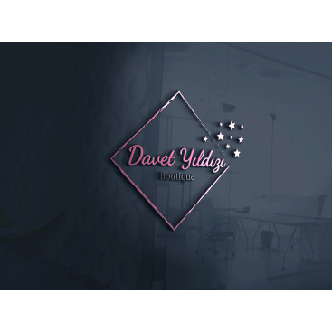 DAVET YILDIZI  LOGO yarışmasına tasarımcı pnka tarafından sunulan  tasarım 