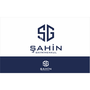 Şahin Gayrimenkul Logo + Kurumsal Kimlik yarışmasına tasarımcı ErcanH tarafından sunulan  tasarım 