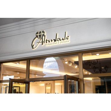 Kuyumcu/Pırlantacı Online Logo Tasarım yarışmasına tasarımcı Logomasterchef tarafından sunulan  tasarım 