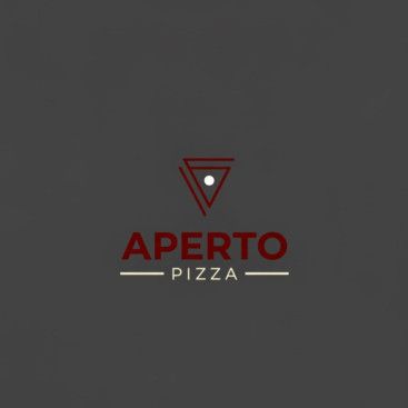 APERTO PİZZA LOGOSUNU ARIYOR yarışmasına tasarımcı inanç doğan tarafından sunulan  tasarım 