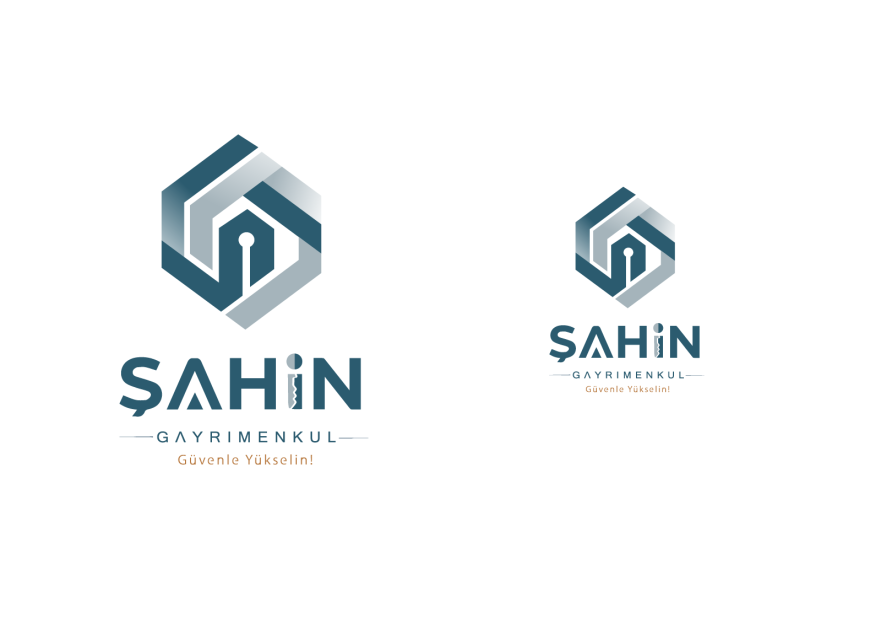 Şahin Gayrimenkul Logo + Kurumsal Kimlik yarışmasına tasarımcı izdüsümü tarafından sunulan  tasarım 