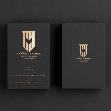 Yeni hukuk büromuza logo yarışmasına tasarımcı ilker beşken tarafından sunulan  tasarım 