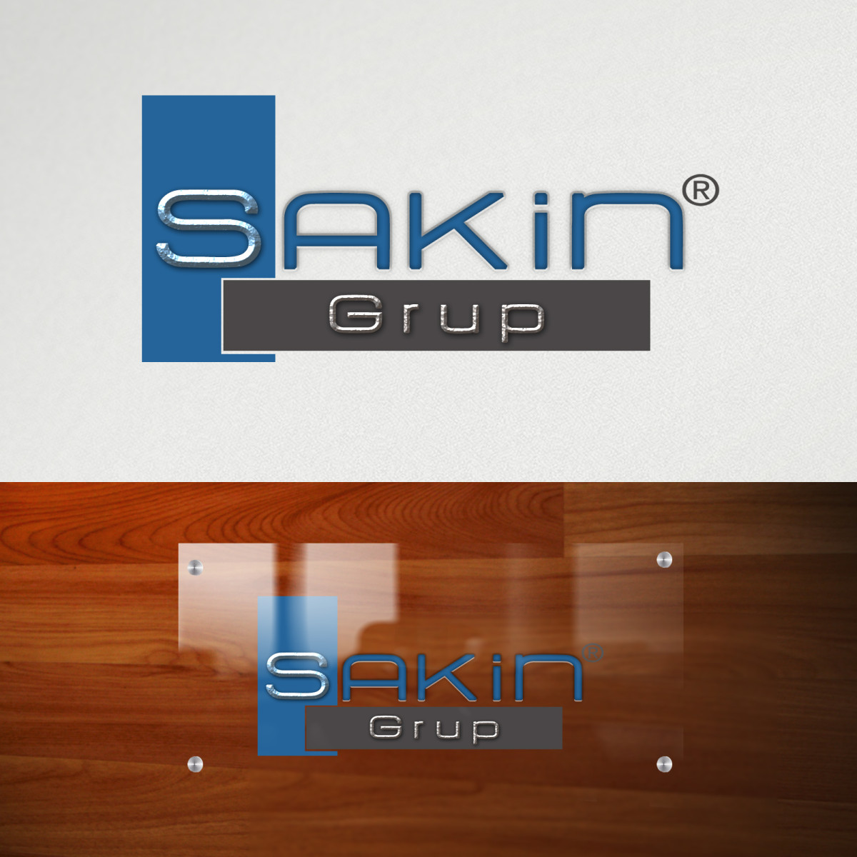 Tasarlayan yeliztasarım-SAKİN GRUP LOGO ÇALIŞMASI