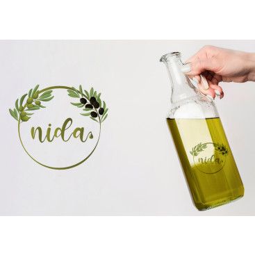Nida Zeytin ve Zeytinyağları yarışmasına tasarımcı Logoperest tarafından sunulan  tasarım 