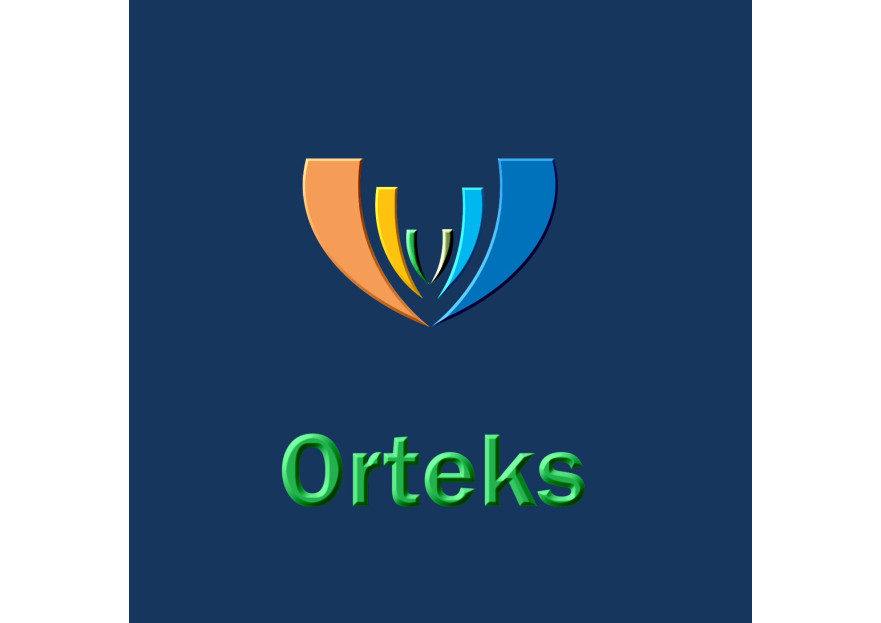 Orteks Logo yarışmasına tasarımcı Hancı tarafından sunulan  tasarım 