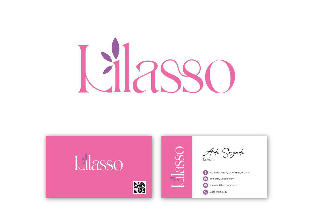 Tasarlayan Jedi-''LİLASSO'' MARKASI İÇİN LOGO-KARTVİZİT