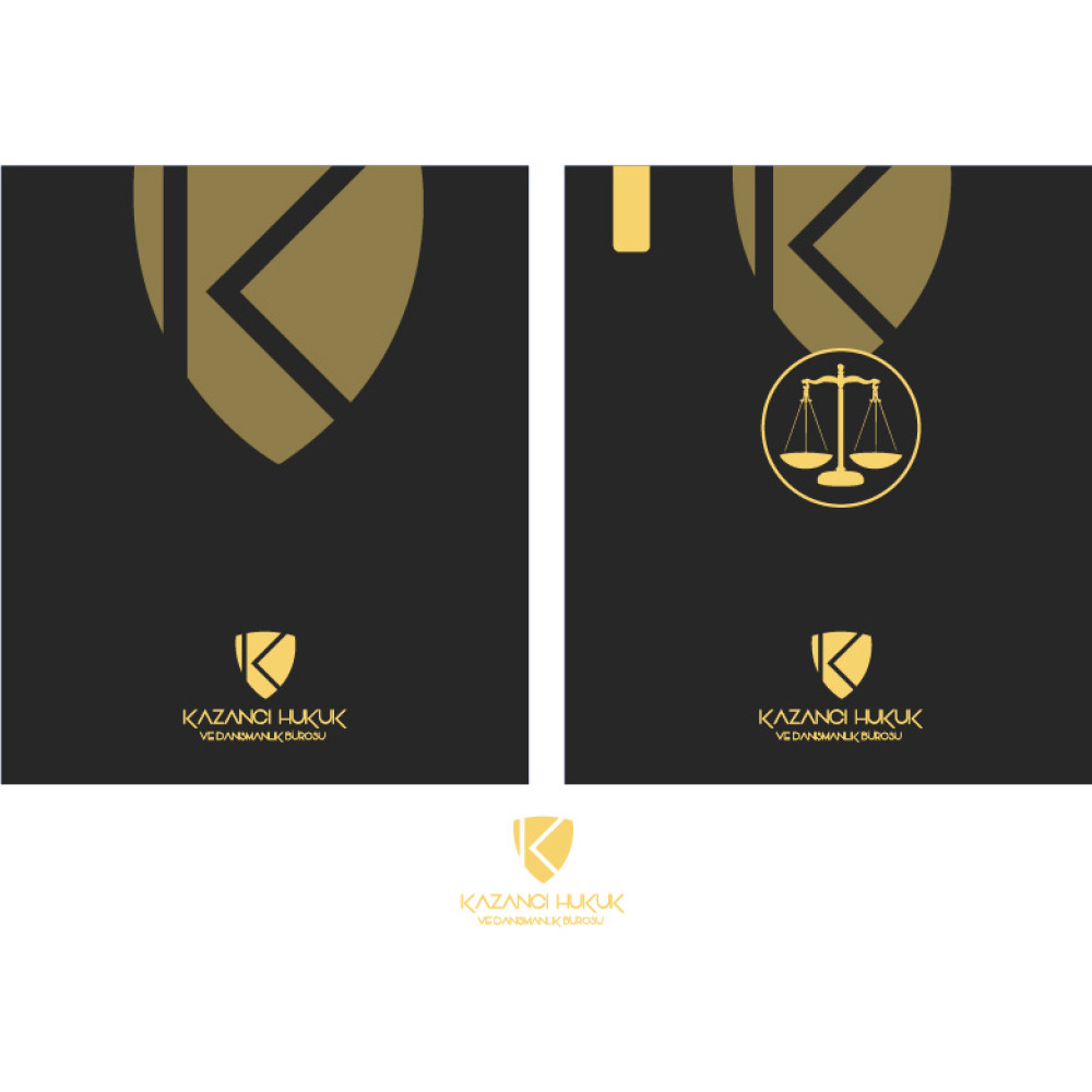 HUKUK BÜROSU İÇİN DAVA DOSYASI TASARIMI