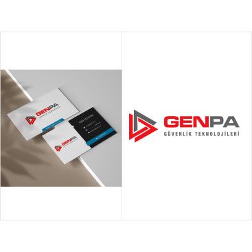 GENPA LOGOSUNU ARIYOR yarışmasına tasarımcı X266 tarafından sunulan  tasarım 