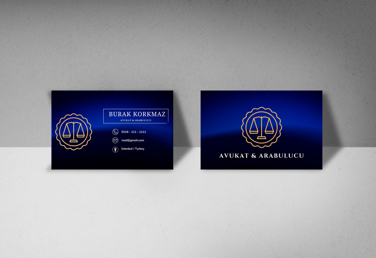 Tasarlayan merveozg-Avukat ve Arabulucu olarak çalışıyorum Logo ve Kartvizit