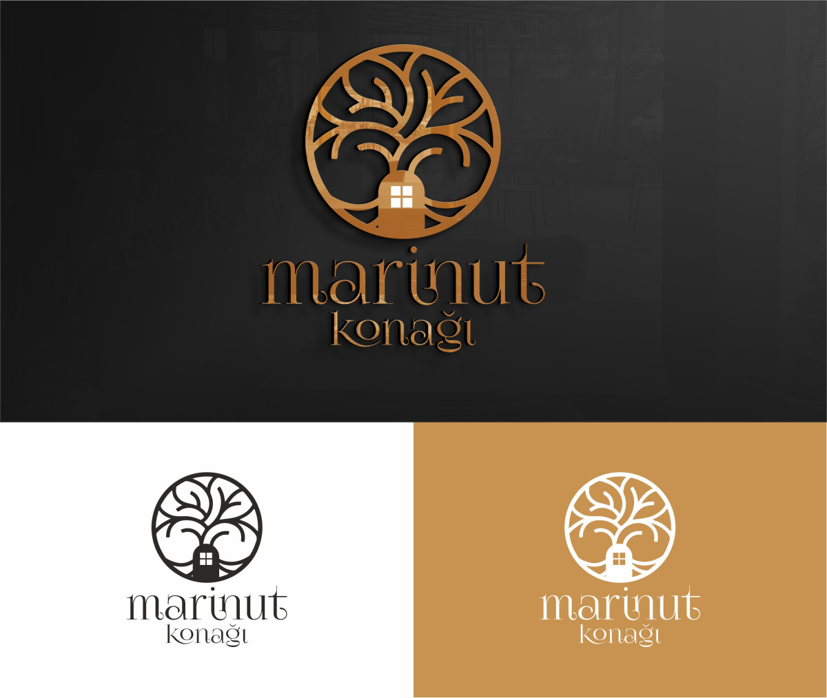 Tasarlayan Volkan Güncü-Mardin Marinut Konağı Logo Çalışması