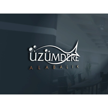 alabalık firması için logo tasarımı yarışmasına tasarımcı Fancy tarafından sunulan  tasarım 