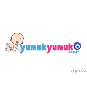 YUMUKYUMUK.COM.TR Logo ve Amblem Tasarım yarışmasına tasarımcı ElifYAZICI tarafından sunulan  tasarım