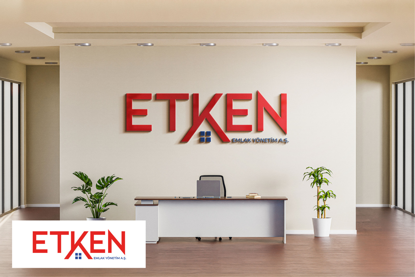 Tasarlayan Esraya-Etken Emlak Yönetim A.Ş. için logo 