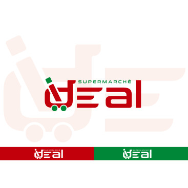 Market zinciri icin bir logo yarışmasına tasarımcı ALFA™ tarafından sunulan  tasarım 