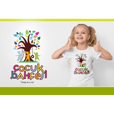 Kres gündüz cocuk bakimevi icin logo  yarışmasına tasarımcı Graffin_Bey tarafından sunulan  tasarım 