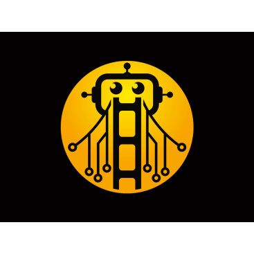 Robot Yarışması Logosu yarışmasına tasarımcı Ersin Esra tarafından sunulan  tasarım 