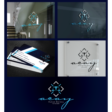 Hukuk Büromuzun markası oluşturmak amacı yarışmasına tasarımcı fuzuli tarafından sunulan  tasarım 
