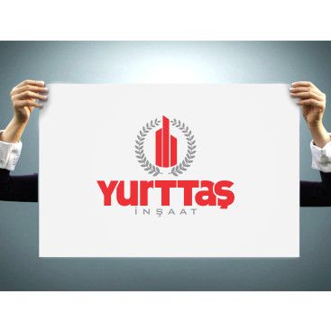 yurttaş inşaat logo tasarımı yarışmasına tasarımcı RΛPİDO tarafından sunulan  tasarım 