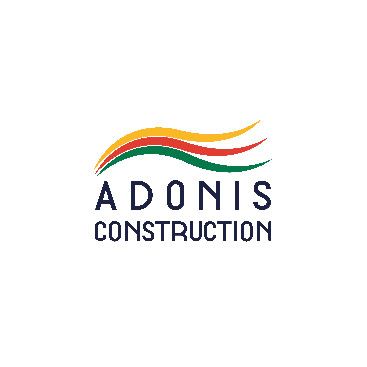 Adonis Construction Logo Tasarımı yarışmasına tasarımcı ozanurtekin tarafından sunulan  tasarım 