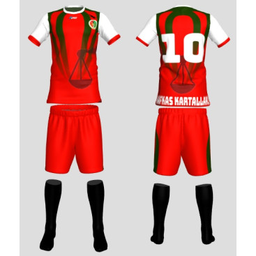 KARS BAROSU FUTBOL TAKIMI FORMA TASARIMI yarışmasına tasarımcı fethicany tarafından sunulan  tasarım 