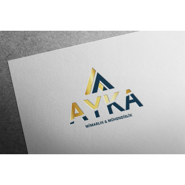 Mimarlık ofisi için logo yarışmasına tasarımcı tufangulsu tarafından sunulan  tasarım 