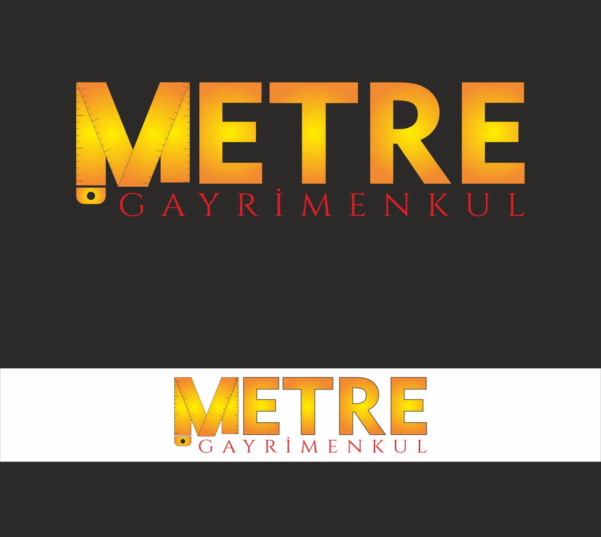 Tasarlayan KUPON Creative-Gayrimenkul Firmamıza Logo 