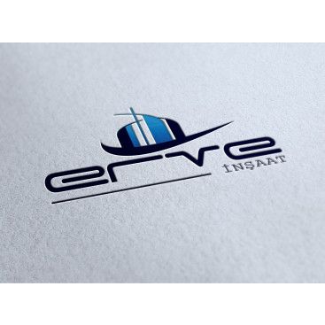 ERVE İnşaat İçin Logo+KurumsalKimlik yarışmasına tasarımcı grafAkir_aciZz tarafından sunulan  tasarım 
