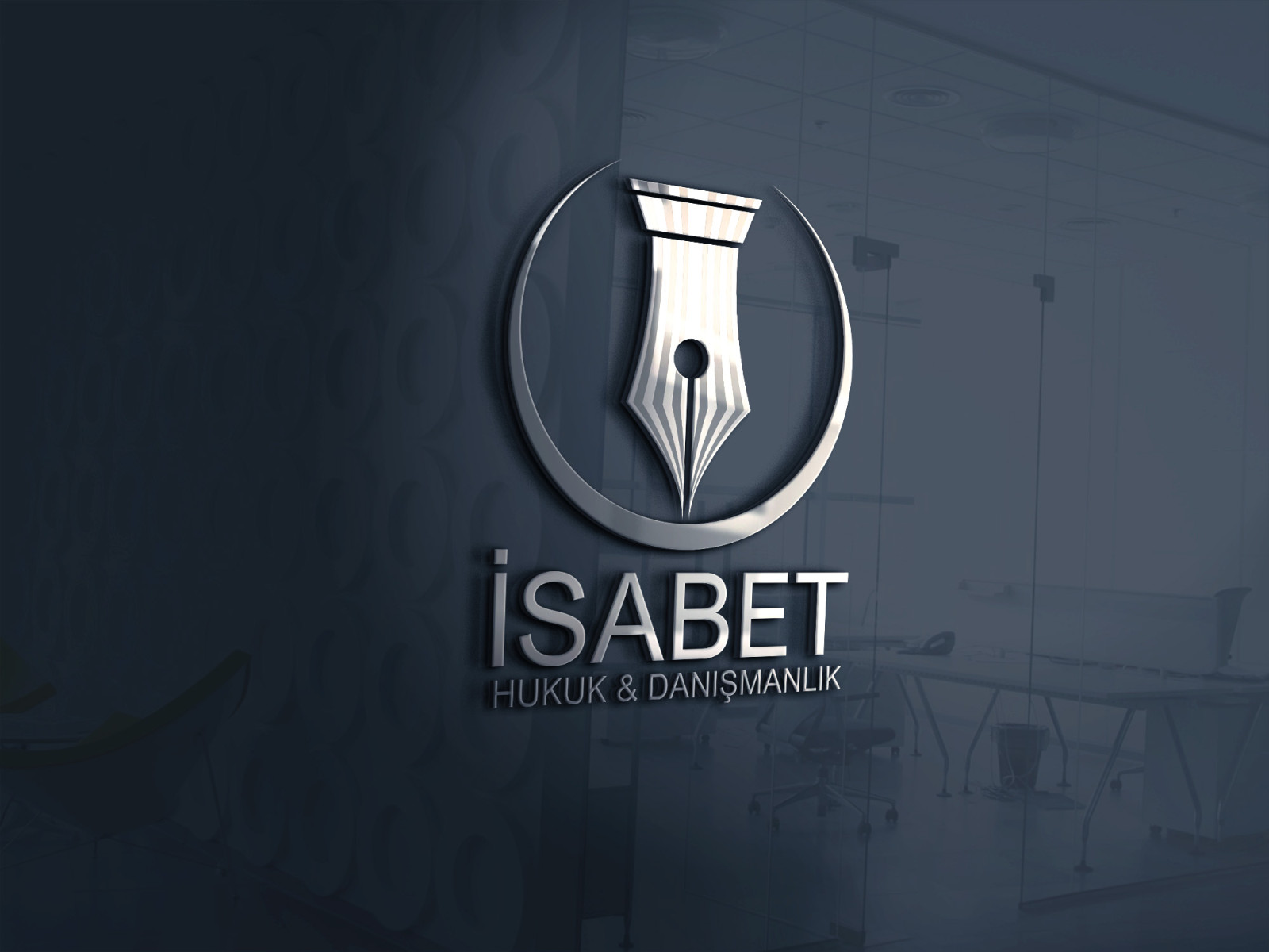 Tasarlayan syh_byv-İSABET HUKUK VE DANIŞMANLIK LOGO TASARIM