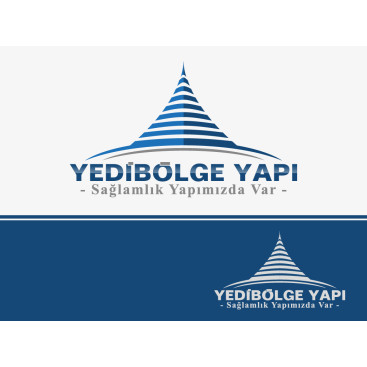 İnşaat firmamız için logo tasarımı yarışmasına tasarımcı volkanKocaman tarafından sunulan  tasarım 