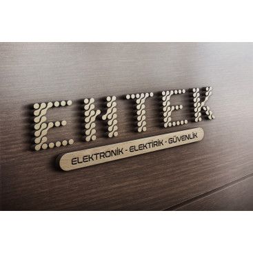 elektironik firma logosu yarışmasına tasarımcı ömerSD tarafından sunulan  tasarım 