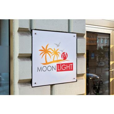 Ayışığı (Moonlight) logosunu arıyor yarışmasına tasarımcı ramazanburak tarafından sunulan  tasarım 