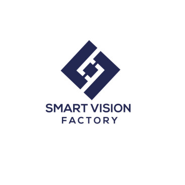 Smart Vision Factory için Logo Tasarımı yarışmasına tasarımcı Green Cat tarafından sunulan  tasarım